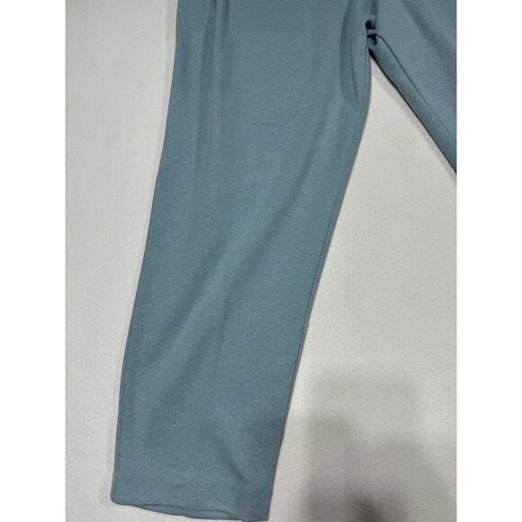 Lady Graff Vintage Elastic Waist Pull-On Pants Blue 24W Made‎ In USA 90s Y2K - Picture 4 of 8